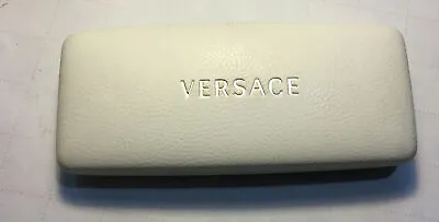White Versace Eyeglasses Hard Case 6 X 2.5 • $6.99