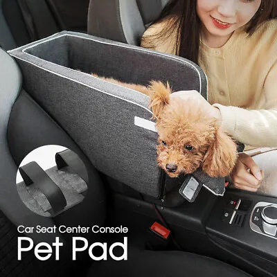 $31.99 • Buy Car Pet Seat Auto Seat Center Console Dog Cat Nest Pad Removable Pet Carrier