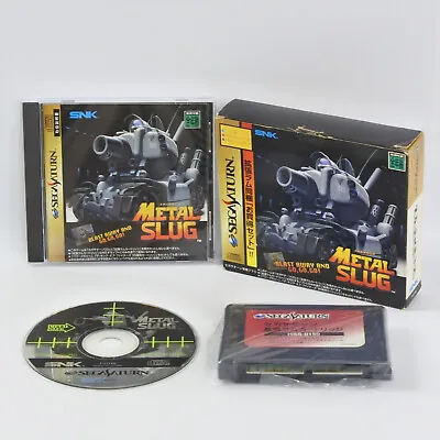 METAL SLUG With Ram Sega Saturn 2263 Ss • $300