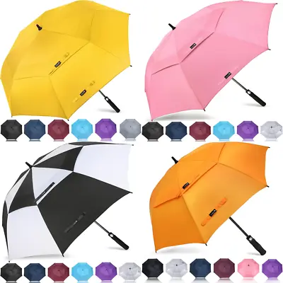 Golf Umbrella 54/62/68 Inch Large Windproof Umbrellas Automatic Open Oversize Ra • $31.99