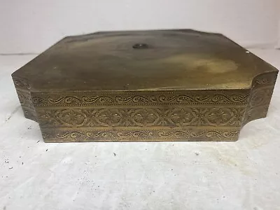 Vintage Brass Tone Metal Lamp Base • $24.95