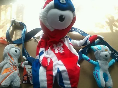 London 2012 OIympic Union Jack Back Pack Wenlock Mandeville  • £14.99