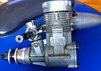ASP 28 & 0S 762 MUFFLER 2 STROKE Engine NITRO GLOW FUEL VINTAGE RETRO  • £50
