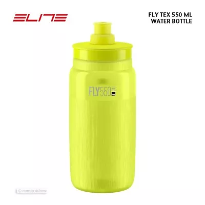 Elite FLY TEX Water Bottle BPA Free : YELLOW FLUO 550 Ml • $9.99