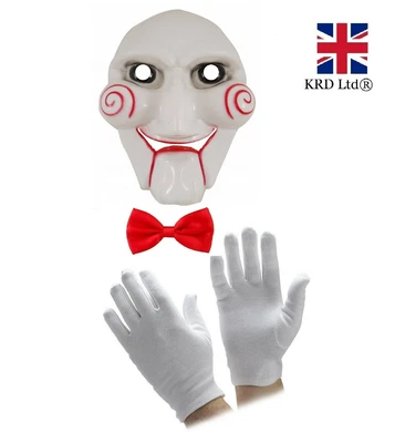 £8.99 • Buy SCARY CLOWN PUPPET COSTUME ACCESSORY SET Halloween Horror Fancy Dress Unisex UK