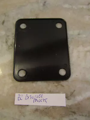 $15 • Buy BC RICH BRONZE GUITAR NECK PLATE GASKET In BLACK - ONLY THE GASKET