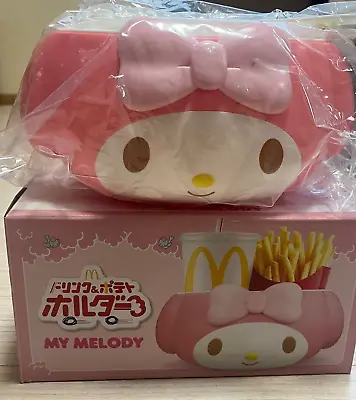 Sanrio My Melody McDonald's Potato & Drink Holder Kawaii Japan FedEx • $55