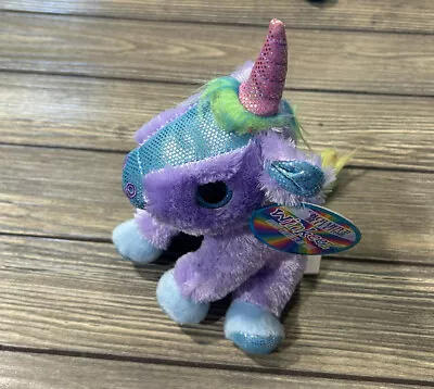 Winkeez Vivi The Unicorn Enchanted Collection Stuffed Animal Plush Toy 6.5” • $12.50