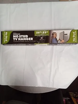 $18.99 • Buy HANGMAN No Stud TV Hanger (BLACK) 26 Inch - 55 Inch