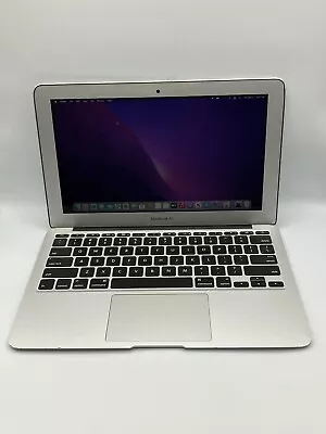 2015 Apple MacBook Air 11  I5 1.6GHz 4GB RAM 128GB SSD Silver A1465 • $125