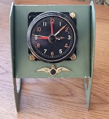 WWII RAF Air Ministry AIRCRAFT CLOCK (6A/1002) 1943 • £425