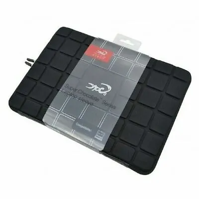 11  Inch Apple Macbook Air Neoprene Cover Bag Case Carry Sleeve Skin BLACK • £7.52
