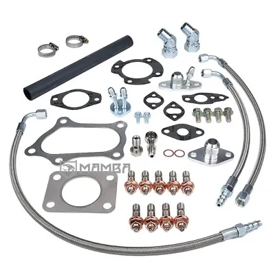 Turbo Install Line Gasket Kit For TOYOTA 1JZ-GTE VVTI CT15B Chaser JZA70 Supra • $199.61