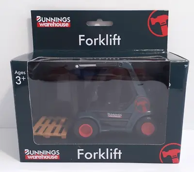 Bunnings Warehouse Forklift Vehicle Boxed  Pull Back Action New Boxed 3+ • $19.50