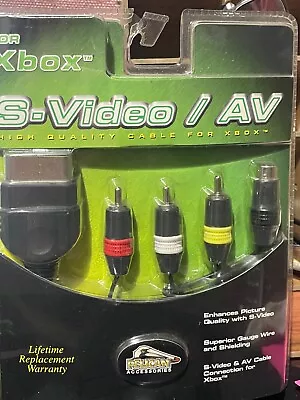 NEW S Video Composite AV RCA Cable Cord For Microsoft Xbox • $11.95