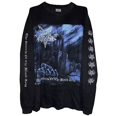 Vintage 1998 Dark Funeral Long Sleeve T-Shirt XL Dissection Rotting Christ • $200