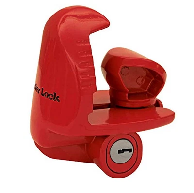 $43.99 • Buy Lock For Trailer Tongue Coupler Hitch Security Anti Theft Cop Set Coupling Tow
