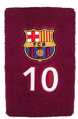 £6.99 • Buy BARCELONA F.C WRIST BAND OFFICIAL LICENSED PRODUCT NUMBER 10 CLUB LOGO X2