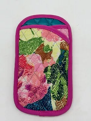 Vera Bradley Soft Double Eyeglass Case Pink Floral Superbloom • $9.99