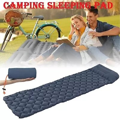 New Inflatable Camping Ultralight Foam Mat Beach Tent Sleeping Waterproof Pad AU • $52.99