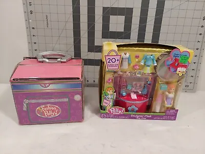 2002 Polly Pocket Designer Mall Toy Store Lea Doll Stylin' Clay 🏭 Sealed W Case • $35