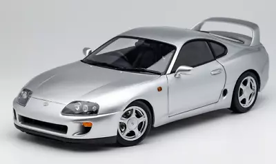 1/18 LCD Toyota Supra A80 From 1993 In Silver With Lift Included • $399.95