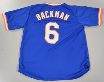 Wally Backman New York Mets #6 Custom Jersey XL • $39.99