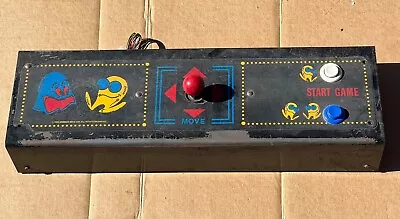 Bally/Midway PAC-MAN Control Panel For Upright Cabinet With Joystick And Wiring • $99