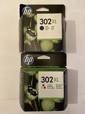 £56 • Buy Genuine HP 302XL Black & Colour Printer Ink Cartridges Combo Pack VAT.Inc 2023