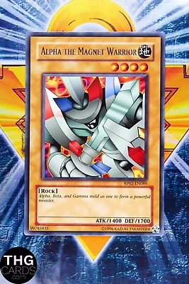 Alpha The Magnet Warrior RP02-EN089 Rare Yugioh Card • £2.89