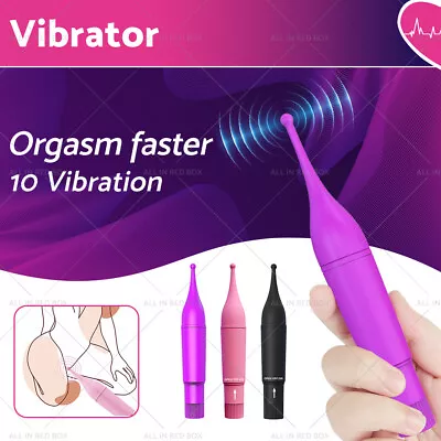 Vibrator Clitoral Stimulator Clit G Spot Bullet Dildo Sex Toy New • $11.99