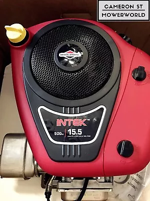 $1350 • Buy Genuine Briggs And Stratton 15.5HP INTEK Ride On Mower Engine OHV With Muffler 