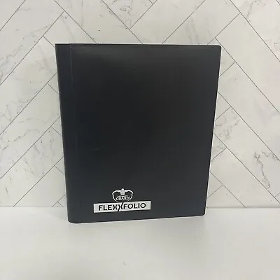 4- Pocket FlexxFolio Binder BLACK Ultimate Guard Storage FlexFolio Album • $8.99