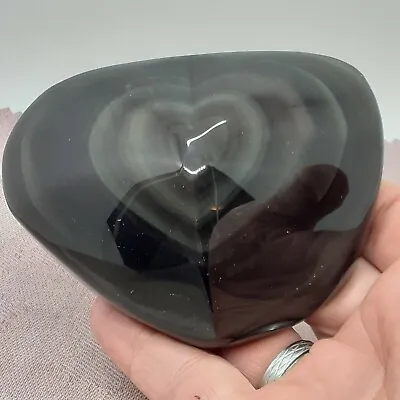 Rainbow Obsidian- Mexico- Polished Freeform -Extra Large- 425 G- 10cm X 9 Cm X 4 • £95