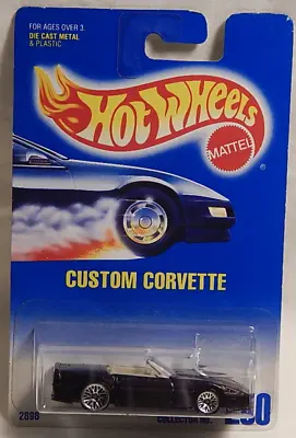 1983 Custom Corvette C4 ZR-1 Convertible Sports Car Hot Wheels Mainline 1995-200 • $16.13