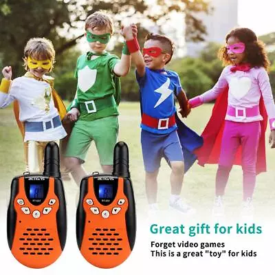 $86.89 • Buy Kids Walkie Talkies Rechargeable VOX 2 Way Radio Birthday Gift Christmas Present