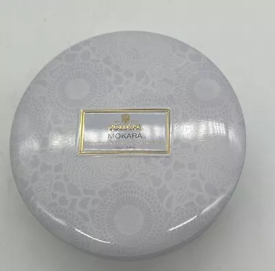 3 Wick Candle In Large Decorative Tin MOKARA By VOLUSPA 12 Oz/340 G Coconut Wax • $19