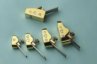 Violin Making Tools 5 Pcs Various Size Mini Brass Planes Woodworking Planes • $62.04