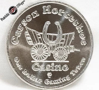 $1 Slot Token Coin Carson Horseshoe Casino 1994 Gdc Mint Carson City Nevada New • $2.99