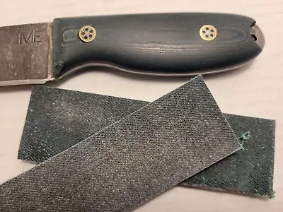 Knife Scales Green Polyester Micarta 5/16 +1 1/2 +5  Made By ME In USA  • $25