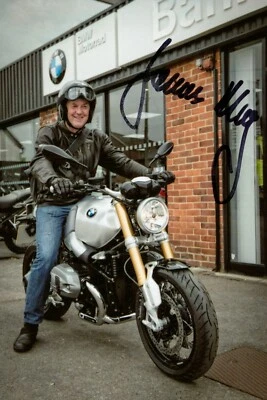 £24.99 • Buy James May Hand Signed 6x4 Photo Top Gear Grand Tour Co Presenter Autograph + COA