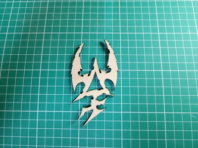 Warhammer Wargames 40k Mdf Scenery -  Dark Eldar - Drukhari - Objective Marker • £1.90