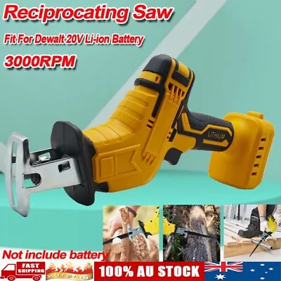 Cordless 3000RPM Reciprocating Saw Cutting Tool Sabre Saw For Dewalt 18V Battery • $54.99