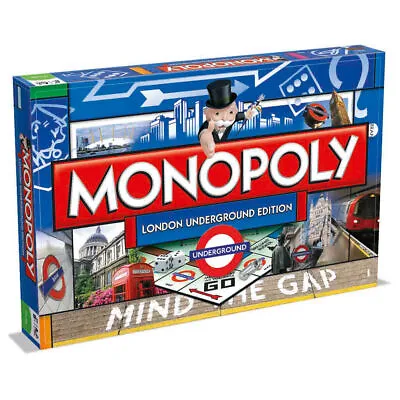 Monopoly Board Game London Underground Edition - BOX DAMAGED • £19.99