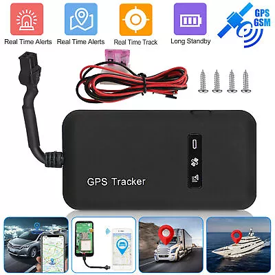 Real-time GPS Tracker Tracking Locator Device GPRS GSM Car/Motorcycle Anti Theft • $17.88