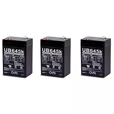 Universal Power Group 6 Volt 6v 4.5ah Rechargeable Deer Game Feeder Battery -... • $46.82