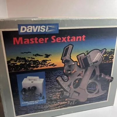 Davis Instruments Mark 15 Master Sextant Complete With Case Box & Instructions • $149