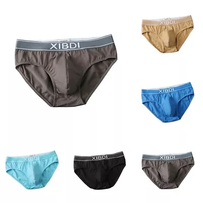 Men's Comfortable Underwear Bulge Pouch Personalized Breathable Boxer Briefs • $18.95