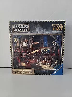 Ravensburger 759 Piece Escape Puzzle Game For 1-4 Players All Pieces Included.  • $15