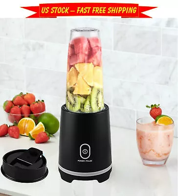 NEW Personal Single Serve Electric Blender W/16Oz Travel Jar & Lid Blend And Go • $14.88